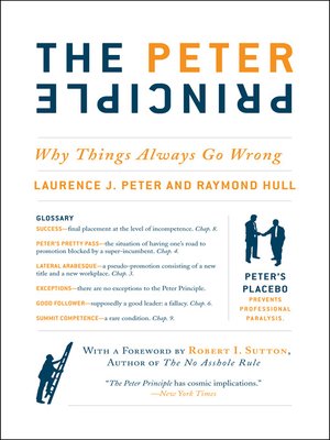 cover image of The Peter Principle